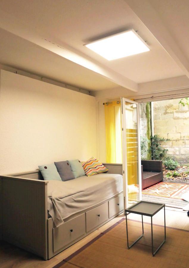 Joli T2 Centre Ville Avec Terrasse Privee & Patio Бордо Екстериор снимка