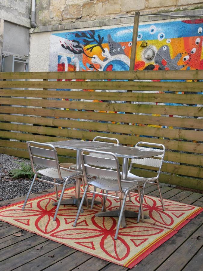 Joli T2 Centre Ville Avec Terrasse Privee & Patio Бордо Екстериор снимка