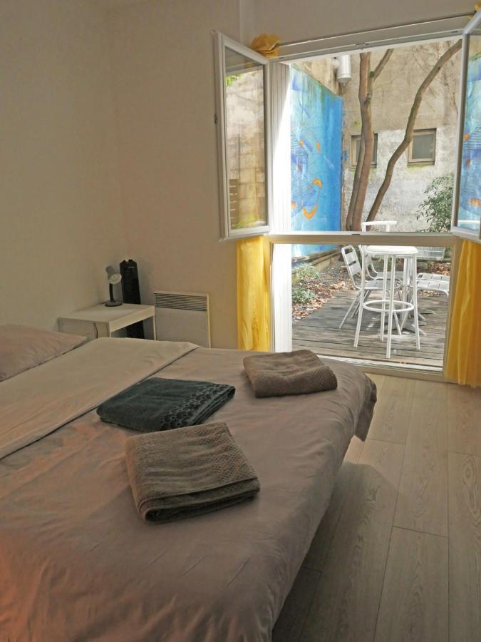Joli T2 Centre Ville Avec Terrasse Privee & Patio Бордо Екстериор снимка